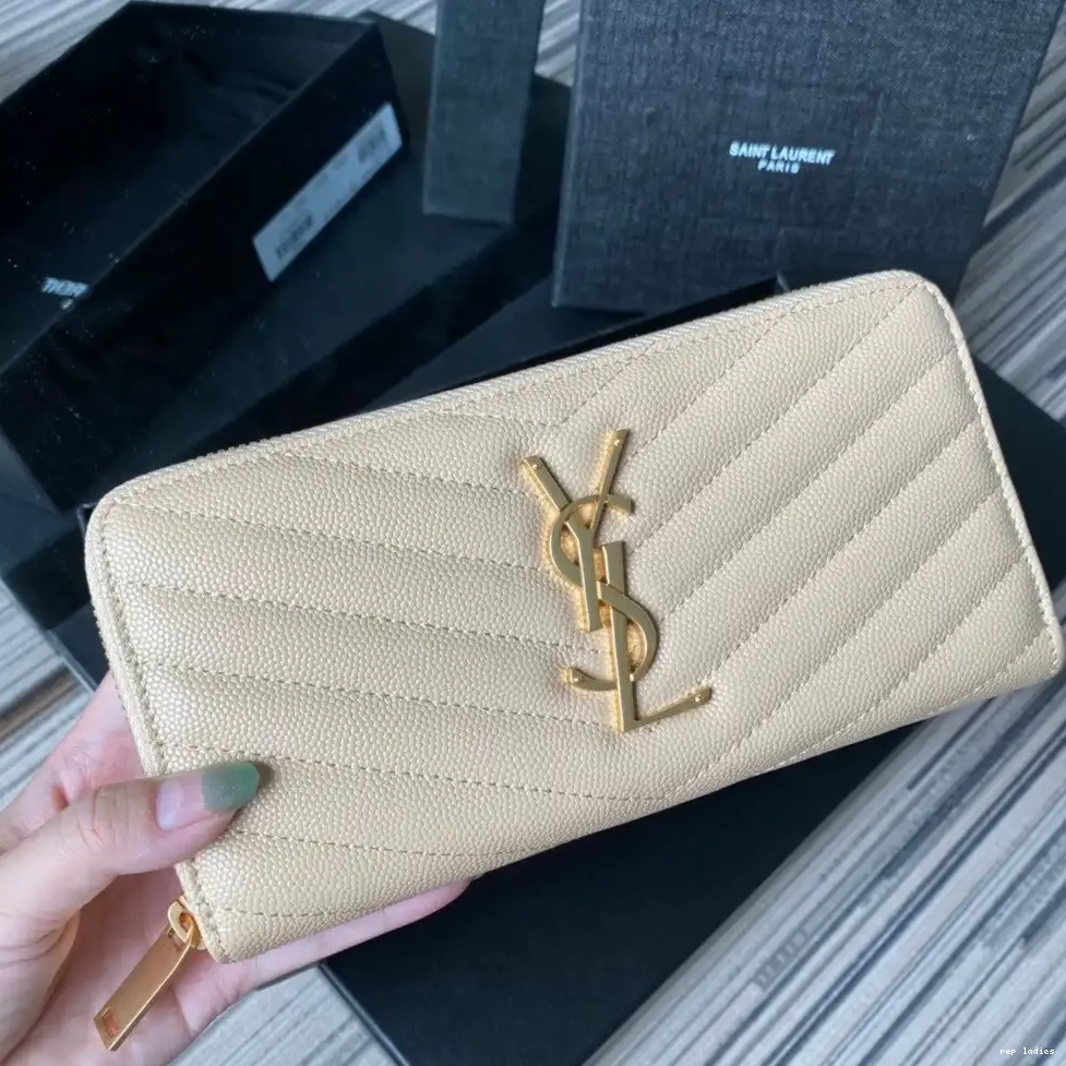 REP YSL WALLET ZIPPY MONOGRAM 0524
